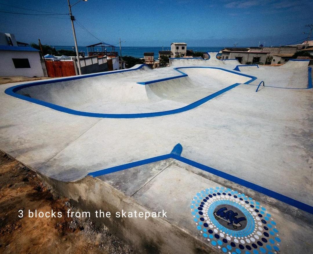 Hostal Puerto Engabao "El Surf Shelter" エクステリア 写真